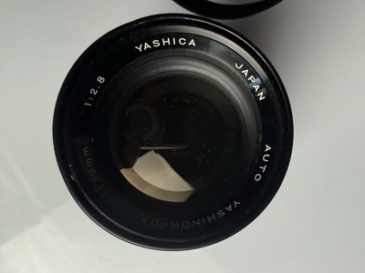 Yashica Super Yashinon-DX 135mm f/2.8 preset lens (RARE) - Untested Lens Fog