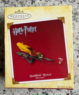 Harry Potter Hallmark Keepsake 2005 Quidditch Match Ornament-3-28-6