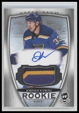 2018-19 Upper Deck The Cup Jordan Kyrou Rookie #/249 Auto #87