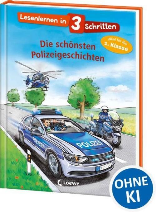 Lesenlernen in 3 Schritten - Die schönsten Polizeigeschichten