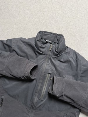 Columbia Jacket Mens XL Black Titanium Long Sleeve Full-Zip Soft Shell FLAW