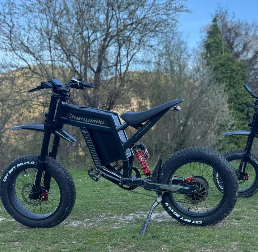 Electric Bike 60V 30Ah 20” Fat Tyre Mountain E-Bike Oil Brakes for Adventures