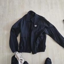 UMBRO Black Windbreaker Training Set 110