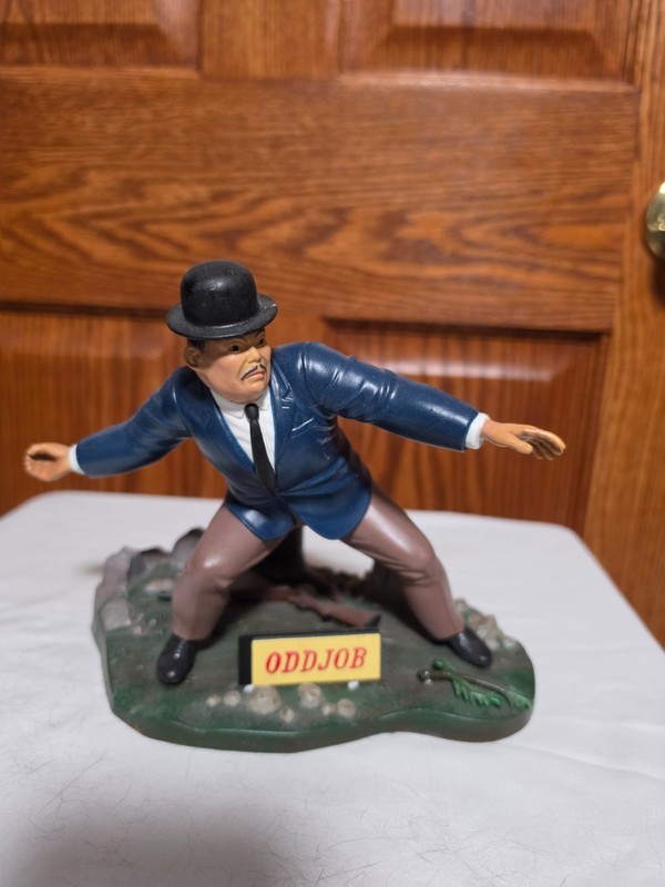 ODD JOB from the James Bond Adventure Goldfinger Model   COMPLETED MODEL