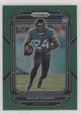 2022 Panini Prizm Rookies Green Prizm Snoop Conner #345 2l4