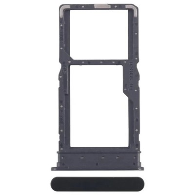 Für Samsung Galaxy A06 5G A066 OEM Dual SIM Karten Halter Ersatzteil Schwarz