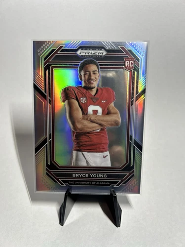 2023 Panini Prizm Draft Picks - Variation Bryce Young #101 Silver Variations...