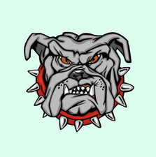 Sticker -Georgia Bulldogs Logo - Die Cut Laminated Vinyl Decal