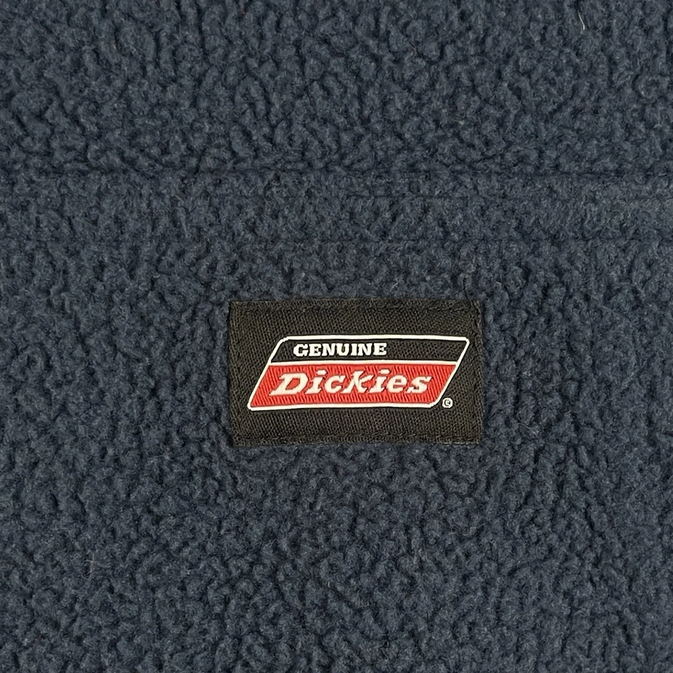 Sudadera Dickies Para Hombre Talla Lg Pull Over Sherpa Polar Sudadera con Capucha Azul Cálida Foto 3 de 4