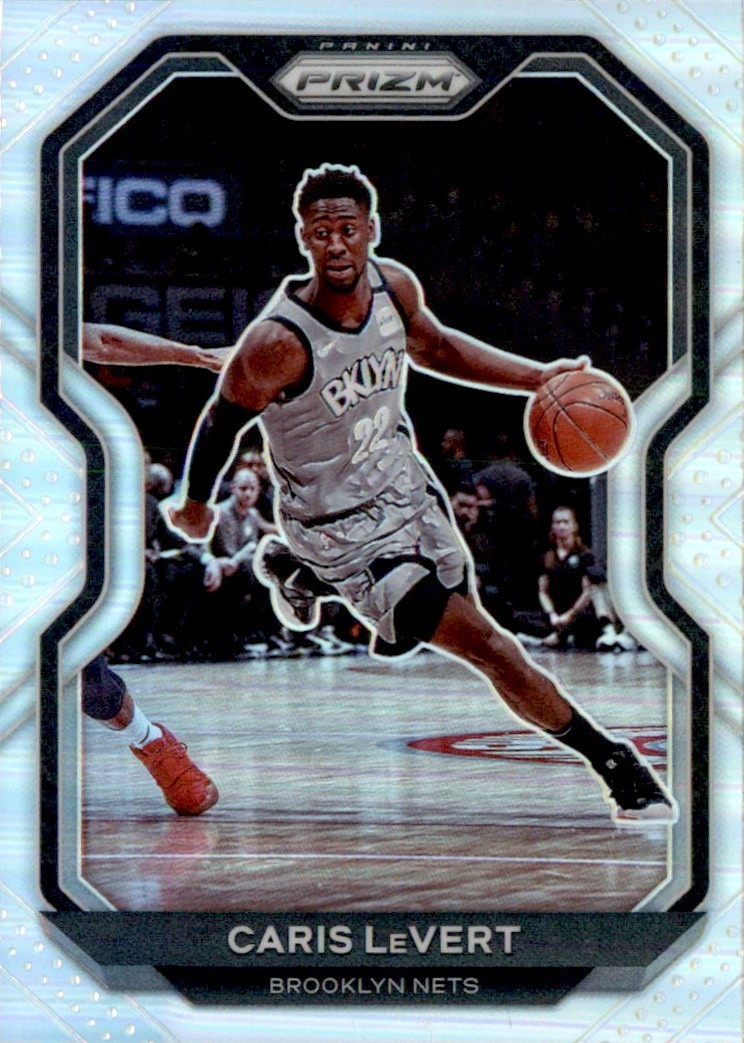 2020-21 Panini Prizm Silver Caris LeVert Brooklyn Nets #162 Parallel