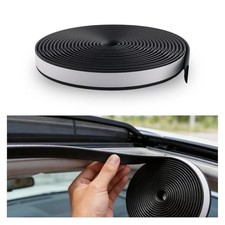 16.4 Ft Car Sunroof Seal Strip Rubber Edge Trimcuttable Car Windshield Rubber