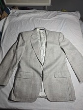 Vintage Burberrys Men Wool Sport Coat Jasons Collab 42 Reg Checker Design