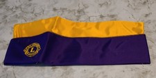 Vintage Lions Club International Purple and G...