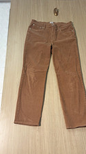 J.Crew Women s Brown Corduroy Slim Straight P...