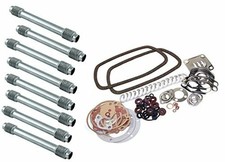 Gasket Kit Push Rod Tube Set Fits Vw 1300-1600cc Air-cooled Motor Bug Bus Ghia