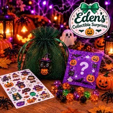 Eden's Collectible Surprises Organza Bag - Halloween Edition