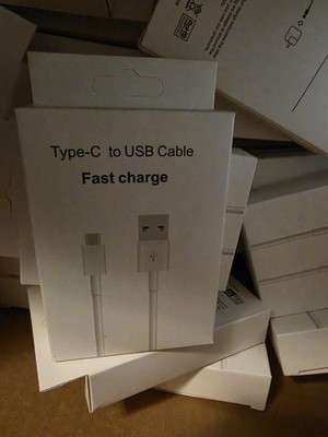 45 pks USB Fast Charger Type C USB-C Cable Charging Cord