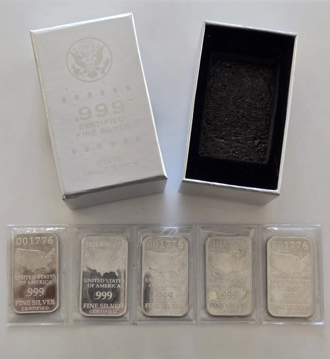 美国铸币厂银条和银元每单位1盎司贵金属含量| eBay