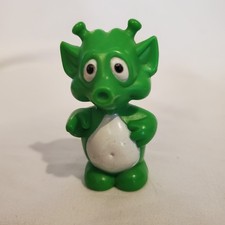 Vintage Playworld Playskool Lil Playmates Space Station Green Alien Figure Toy