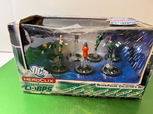 DC HeroClix Green Lantern Corps set 7 figurine da collezione *sigillate* WizKids 2006 - Foto 6 di 9