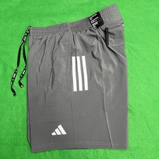 Adidas Own The Run OTR Men's S 7" Running Jogging Shorts Lightweight Grey Small