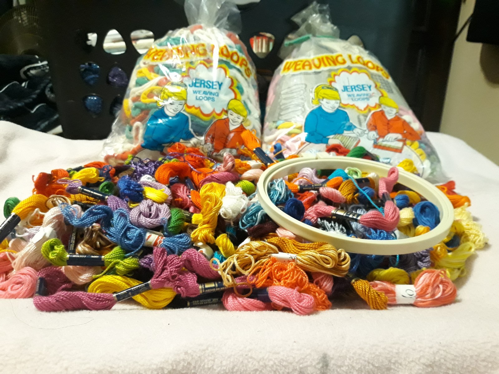 Floss, Embroidery Hoop& More!