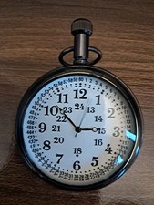 Vintage Antique Style Brass Pocket Watch -Classic Collector Gift