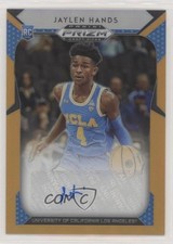 2019-20 Panini Prizm Draft Picks Neon Orange 82/125 Jaylen Hands #56 Auto uk2