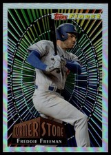 2022 Finest Freddie Freeman #94FC-FF 1994 Topps Finest Cornerstones