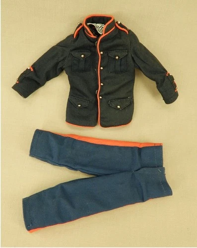 Vintage 1964 Hasbro GI Joe #7710 Marine Dress Parade Dress Jacket Pants Mint C9