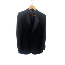 Lanvin Men's Black Single-Breasted 100 Wool Blazer Suit Jacket See Measurements
