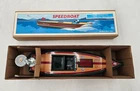 Vintage Tin Outboard Motor Speedboat "Lady Luck" Schylling Collector Series RARE