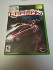 Need for Speed: Carbon (Microsoft Xbox, 2006) Tested works Disc Clean CIB READ