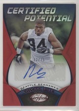 2018 Certified Potential Signatures Mirror Red 12/75 Rasheem Green Auto 0c2
