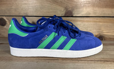 Size 10 - adidas Gazelle Royal Blue Energy Green for sale  display picture 1