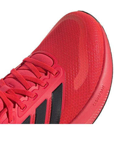 Scarpe Sneakers UOMO Adidas RUNFALCON 5 UOMO Rosso Nero - Zdjęcie 3 z 14