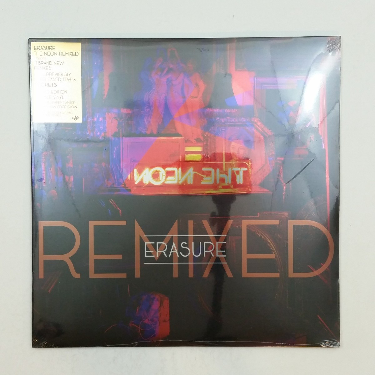 ERASURE The Neon Remixes RSTUMM455 2xLP Vinyl SEALED Hype Orange