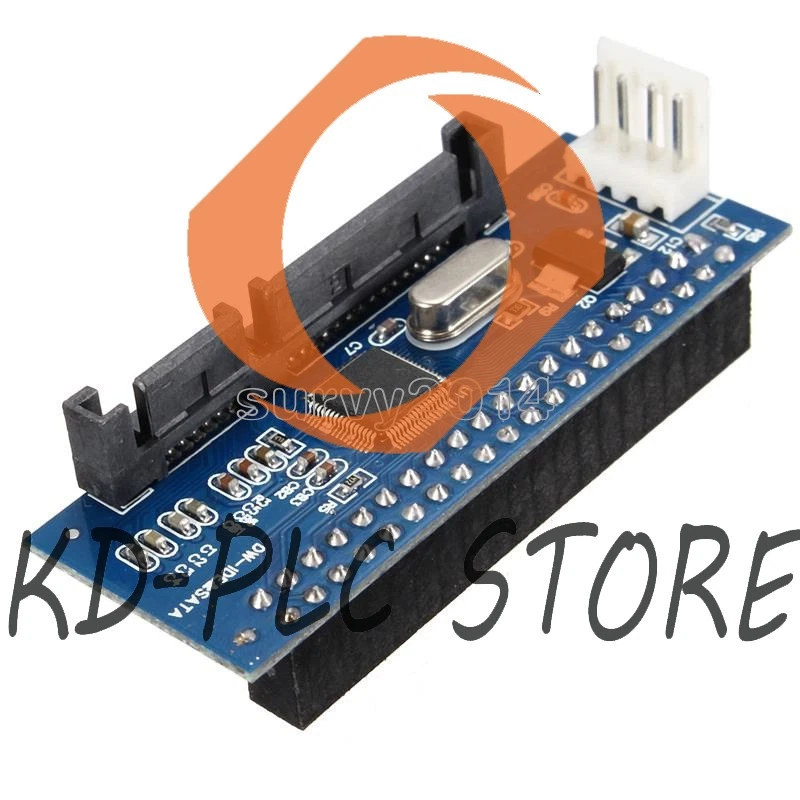 40 Pin IDE Female To SATA 22-Pin Male Adapter ATA To Serial SATA Card Converter - Image 2 of 4
