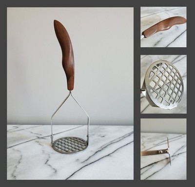 Vintage CUTCO Potato Squash Masher No. 14 Stainless Steel Composite Handle USA