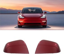 Compatible with Tesla Model Y Side Mirror Cover Replacement 2021 2022 2023 20...