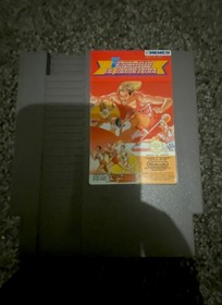 Track & Field In Barcelona - Nintendo NES PAL Game Cartridge, Box & sleeve. 