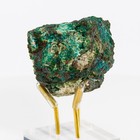 Atacamite Chile Natural Blue Green Stone Chrysocolla Decor 3.70 oz. 2.07" H2132 — photo 7