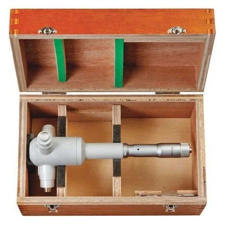 Mitutoyo 368-875 Inside Micrometer,5 To 6 ",Anvil Flat