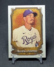 Nick Loftin Rookie RC 2024 Topps Allen & Ginter Card #76 Kansas City Royals. rookie card picture