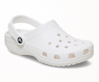crocs classic white 8m 10w fast shipping