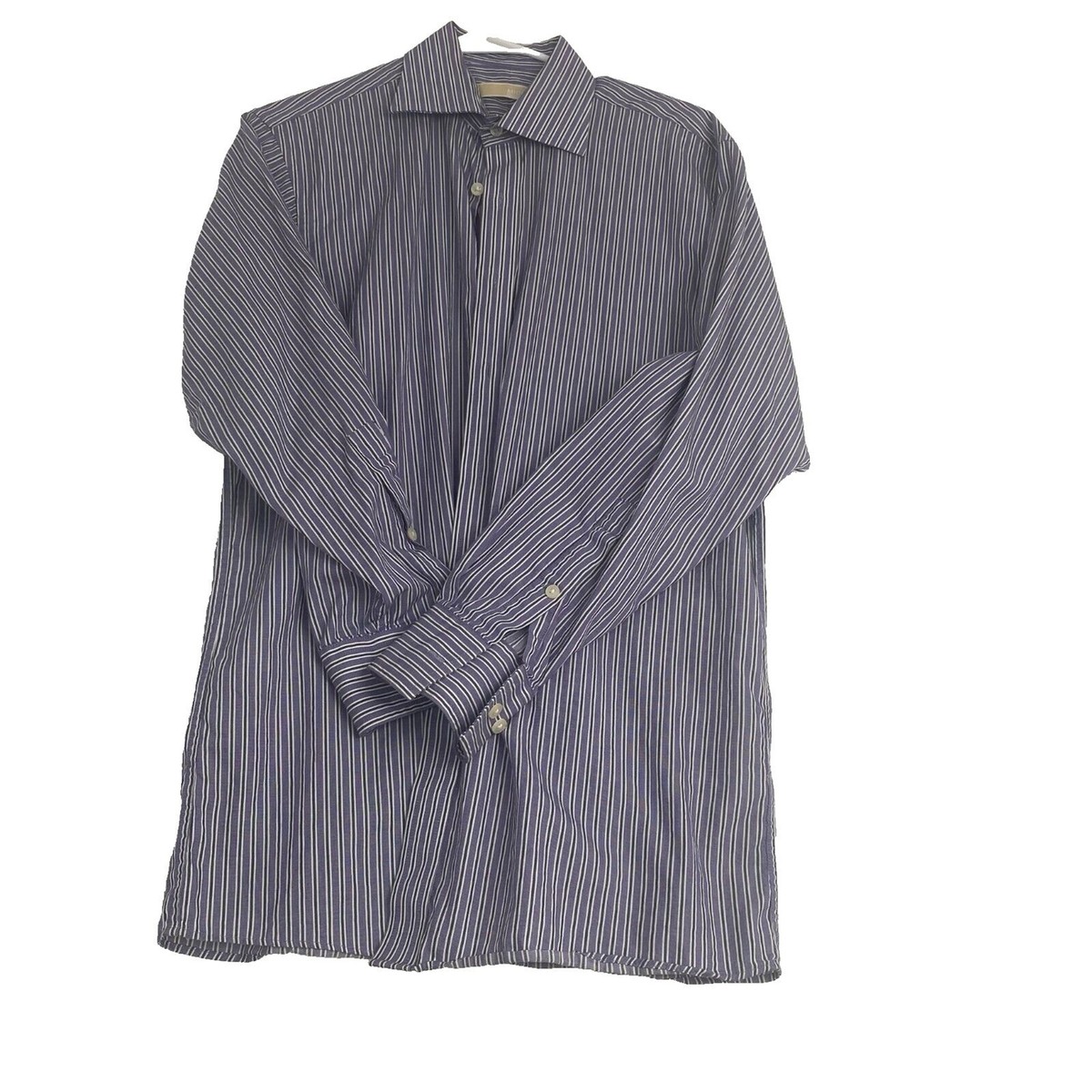 michael kors men dress shirt Michael Kors 17132 Black Boy's Dress Shirt - Solid Broadcloth