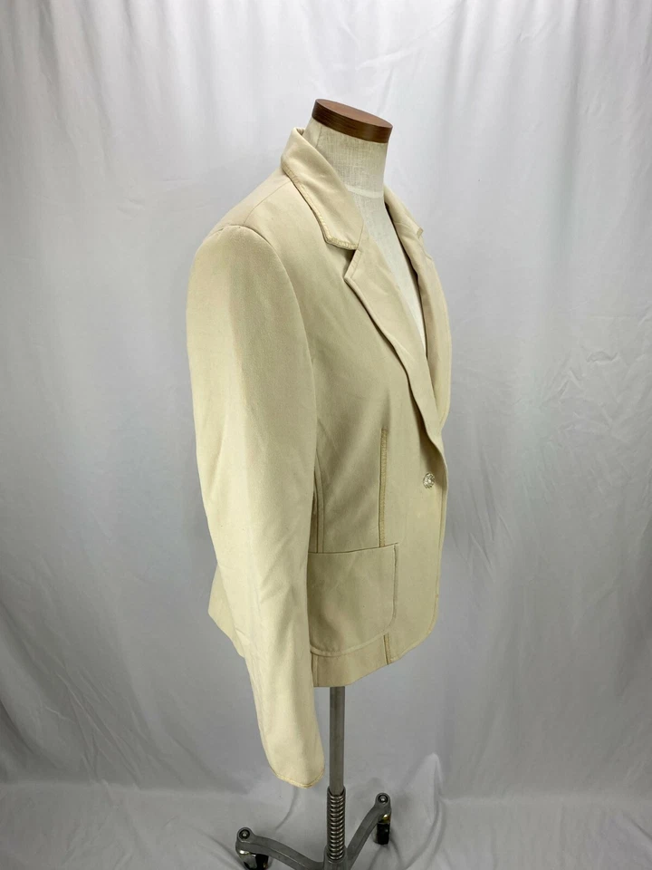 Chaqueta blazer para mujer Bob Mackie beige 10 Foto 2 de 4