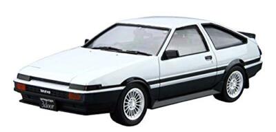 カー模型ミニカーSprinter  Trueno AE86 後期型1985年式 Aoshima 1/24 Scale TOYOTA AE86 Sprinter TRUENO GT-APEX 1985