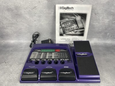 DigiTech Vocal 300 Effects Processor Voice Changer w/ AC 100V