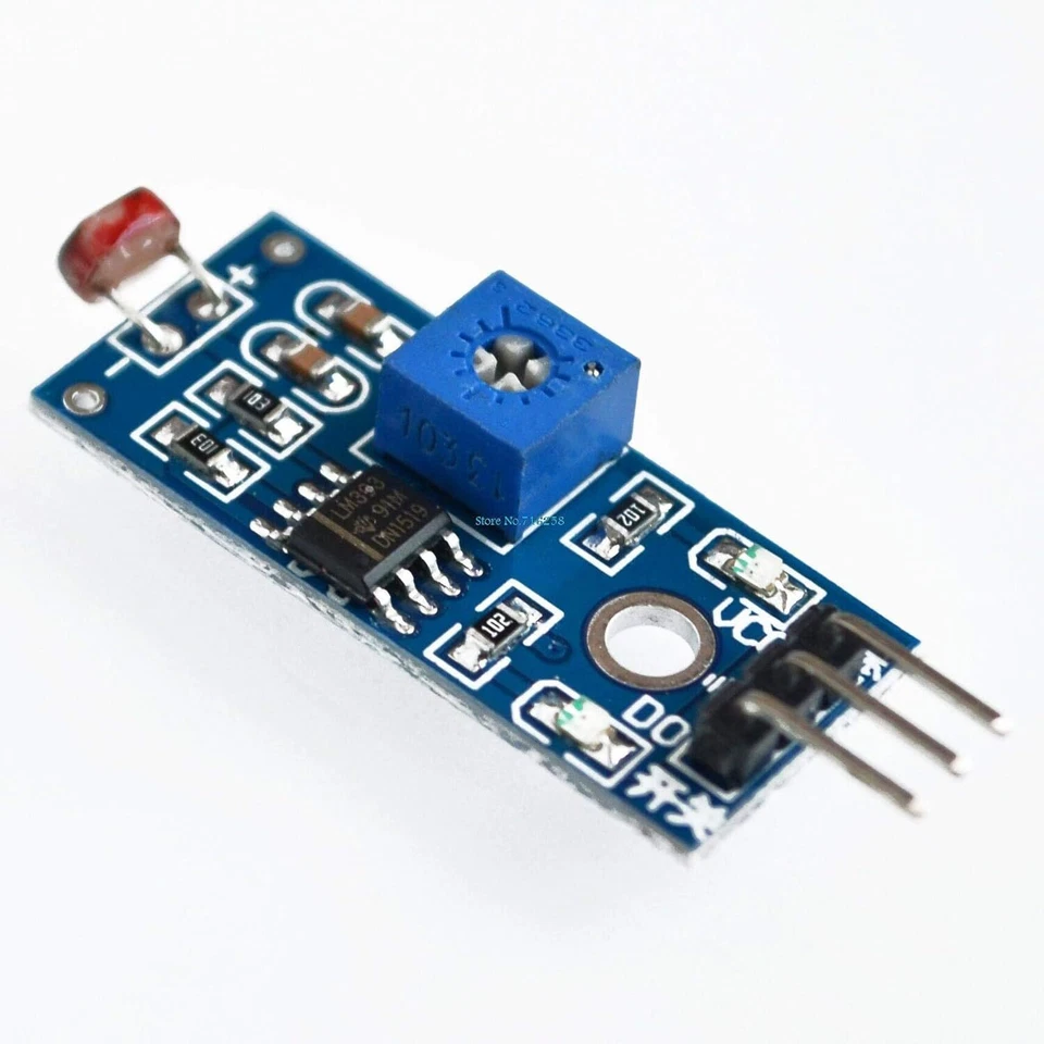 Photosensitive Resistance Sensor Module with LM393 comparator for Arduino 3 pin - Image 3 of 4